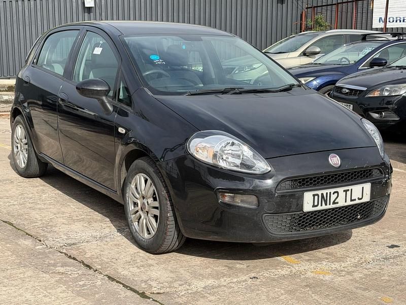 Used Fiat Punto Easy 2012 Black Hatchback