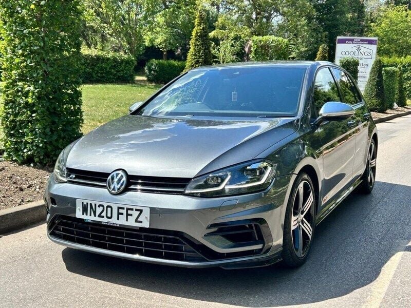 Grey Used 2020 VW Golf VII R Hatchback | £23,995 (Fair price) - Image 1/3