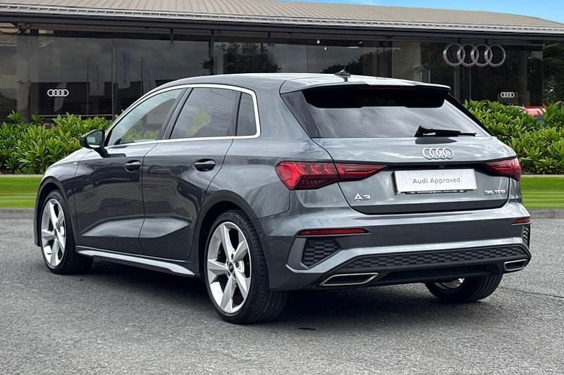 Used Audi A3 Sportback S-Line 150 HP (110 kW) 2023 Grey Hatchback
