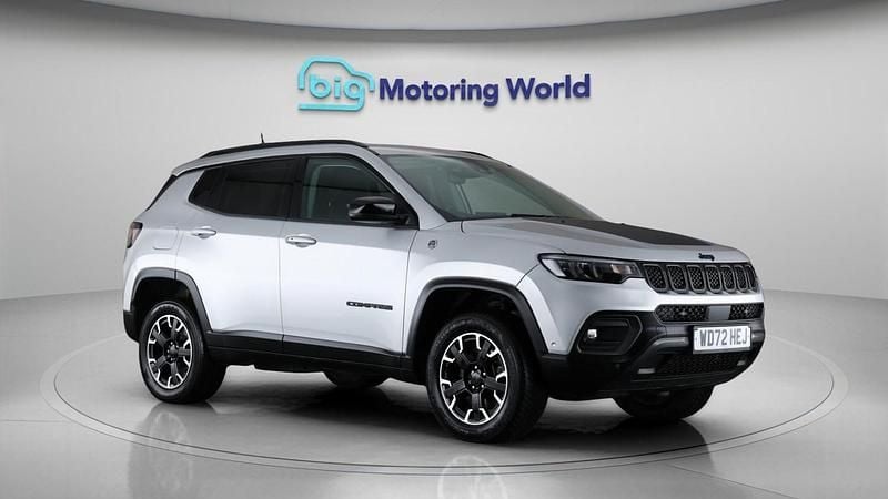 Grey Used 2022 Jeep Compass Trailhawk SUV | £15,300 (Fair price) - Image 1/4