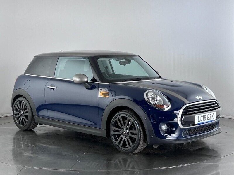 Blue Used 2018 Mini Cooper Hatch Hatchback | £13,500 (Good price) - Image 1/3