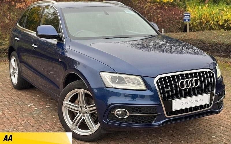 Blue Used 2015 Audi Q5 S-line plus SUV | £13,400 (Fair price) - Image 1/3