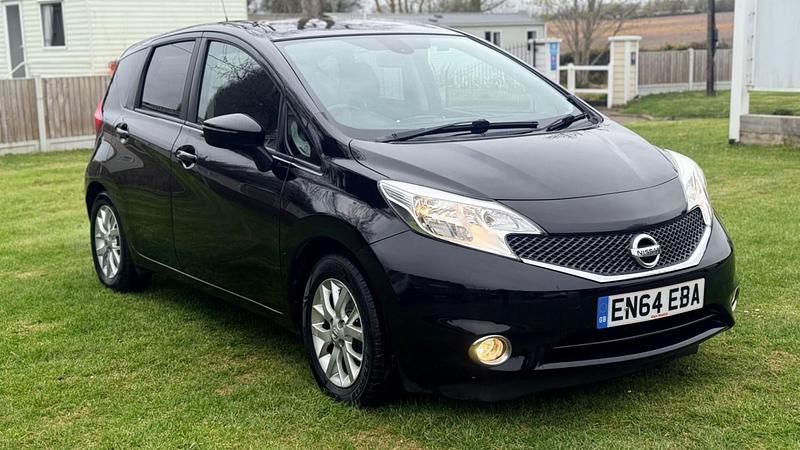Used Nissan Note Acenta Premium 90 HP (66 kW) 2015 Black Hatchback