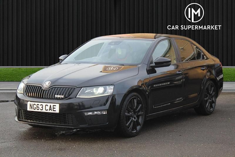 Used Skoda Octavia vRS 2014 Black Hatchback