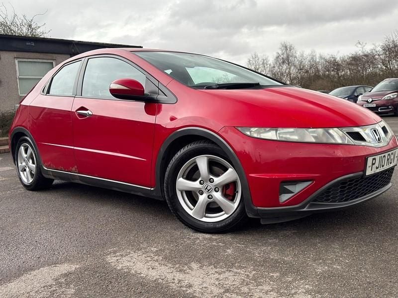 Used Honda Civic SE 2010 Red Hatchback