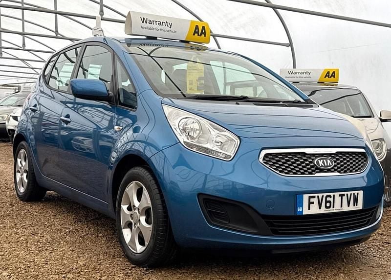 Used Kia Venga 89 HP (65 kW) 2011 Blue Hatchback