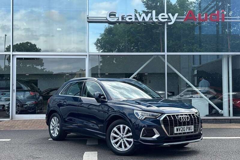 Blue Used 2020 Audi Q3 Sport SUV | £19,490 (Fair price) - Image 1/4