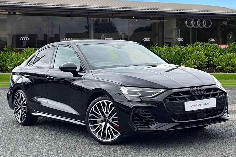 Black Used 2025 Audi S3 Advanced Sedan | £45,990 (Fair price) - Image 1/4