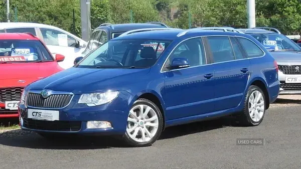 Used Skoda Superb SE 2013 Blue Estate