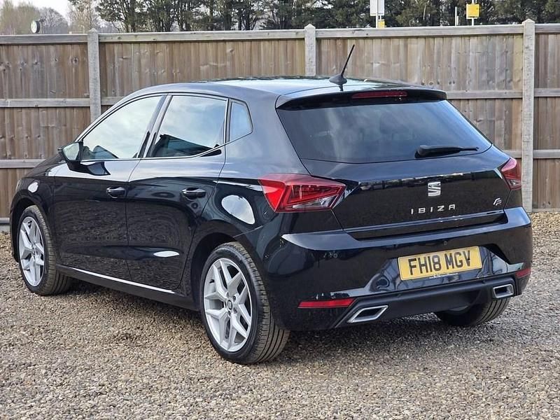 Used Seat Ibiza FR 95 HP (69 kW) 2018 Black Hatchback