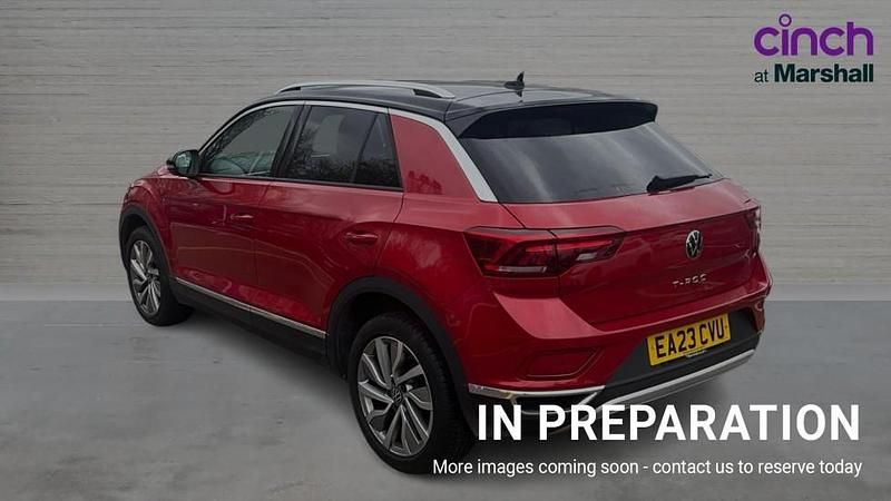 Used VW T-Roc Style 150 HP (110 kW) 2023 Kings red SUV