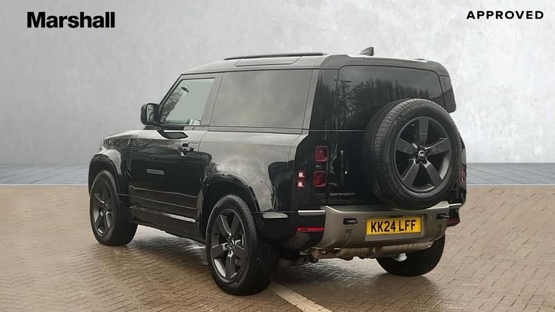 Used Land Rover Defender HSE Dynamic 350 HP (257 kW) 2024 Metallic  santorini black SUV