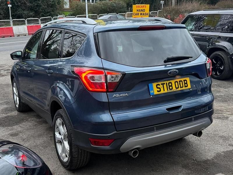 Second-hand Ford Kuga Titanium X 150 CP (110 kW) 2018 Albastru SUV