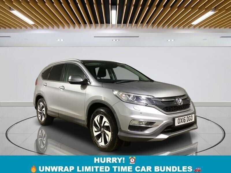 Silver Used 2016 Honda CR-V EX SUV | £13,349 (Fair price) - Image 1/3