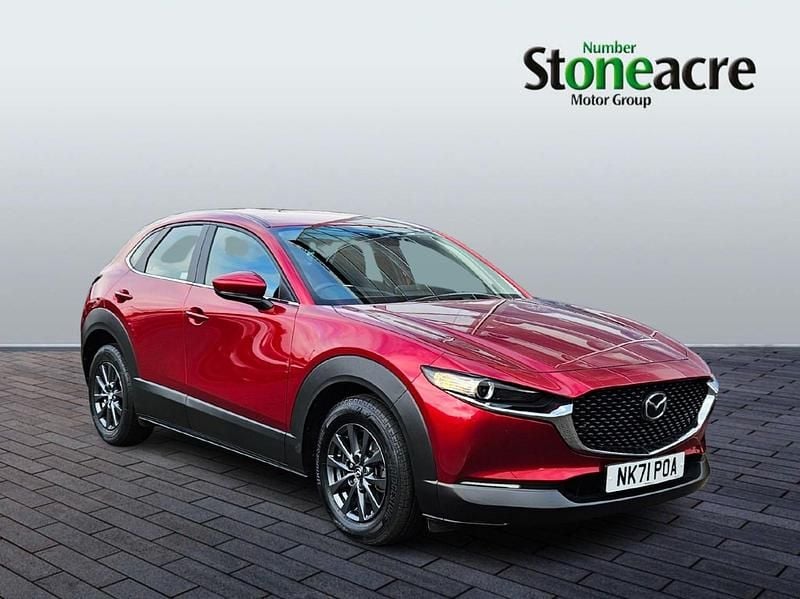 Red Used 2021 Mazda CX-30 SUV | £15,500 (Good price) - Image 1/4