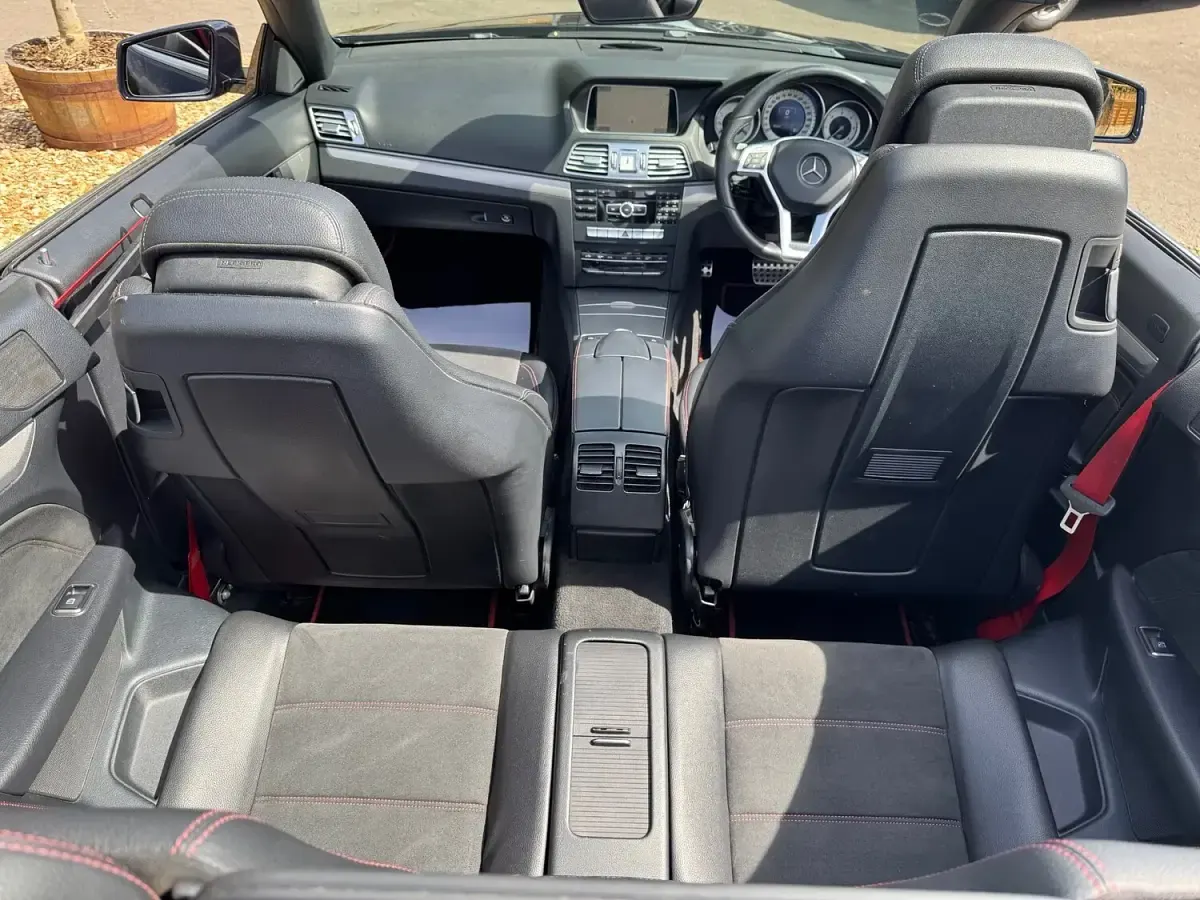 Used Mercedes E350 AMG 2014 Blue Cabriolet