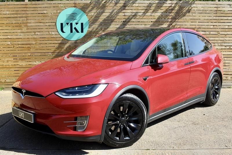 Used Tesla Model X 311 kW (423 HP) 2018 Red SUV