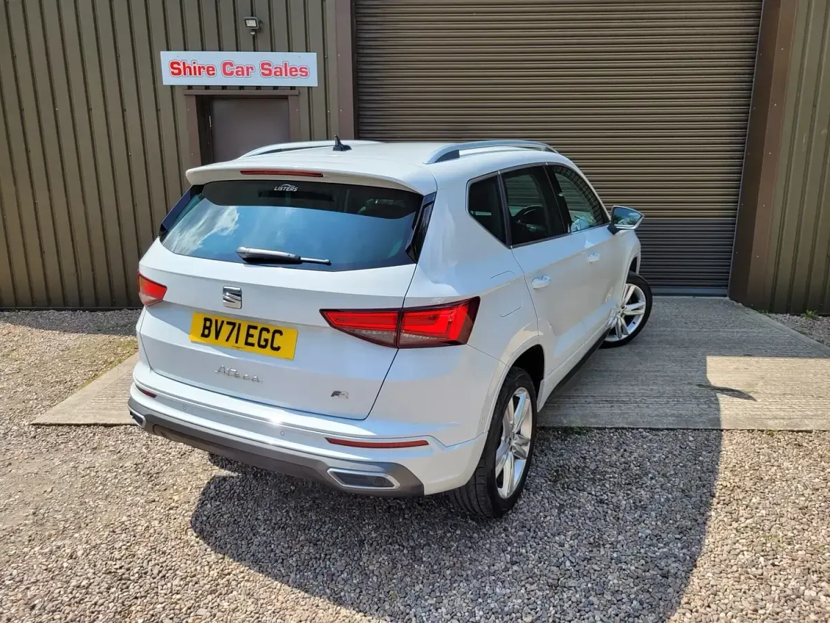 Used Seat Ateca FR 150 HP (110 kW) 2021 White SUV