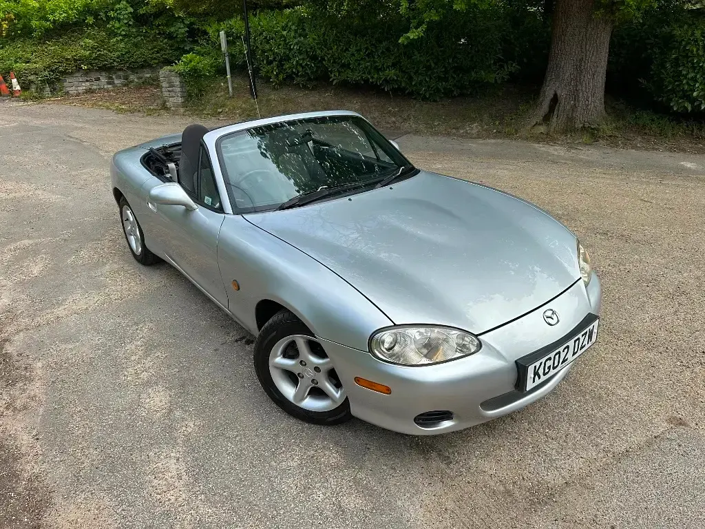 Usado Mazda MX5 2002 Prateado Cabrios
