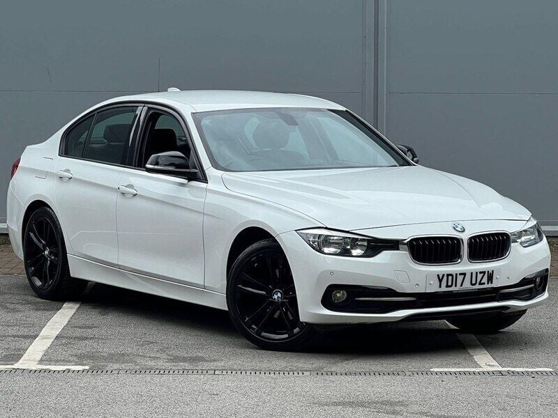 White Used 2017 BMW 318 Sport Line Sedan | £11,495 (Fair price) - Image 1/4