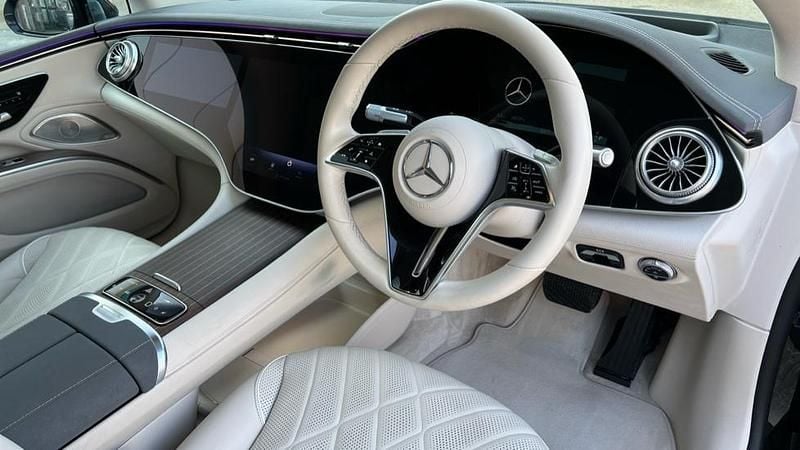 Used Mercedes EQS450+ Exclusive Luxury 244 kW (333 HP) 2023 Obsidian black metallic Sedan