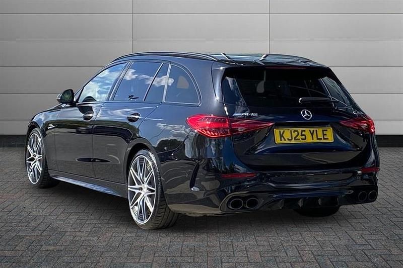 Begagnad Mercedes C43 AMG Premium Plus 421 HK (309 kW) 2025 Svart Kombi