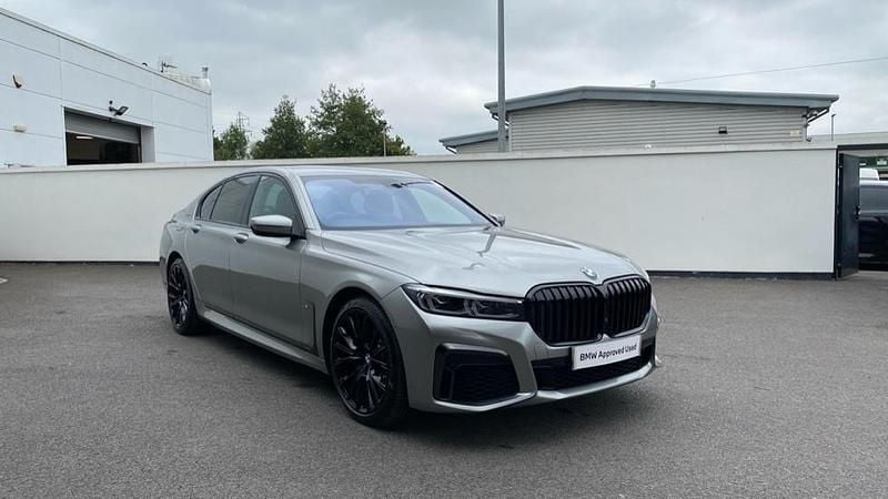 Grey Used 2021 BMW 730 M Sport Sedan | £35,299 (Fair price) - Image 1/4