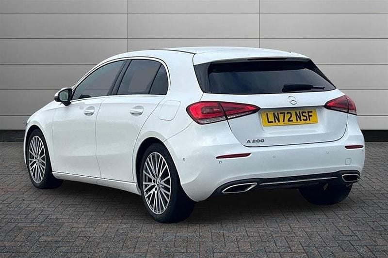 Used Mercedes A200 Executive 163 HP (119 kW) 2022 Digital white Hatchback