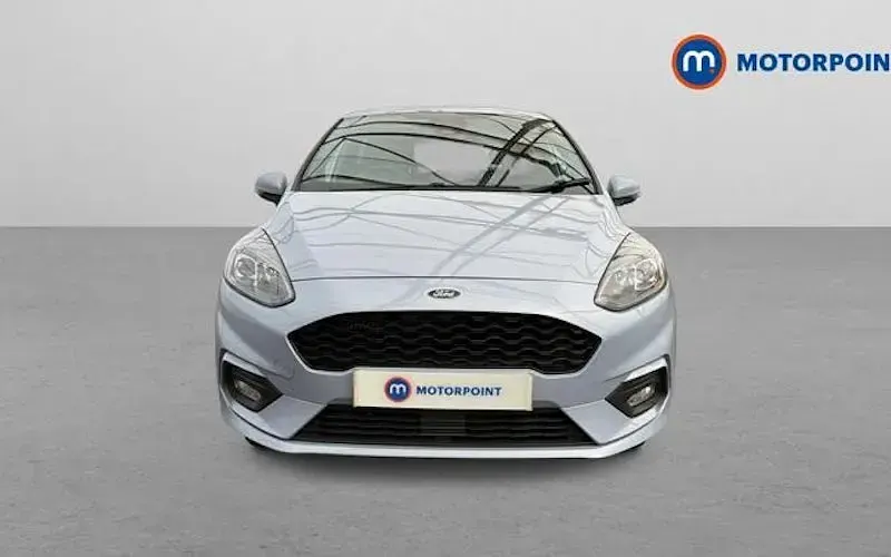 Used Ford Fiesta ST-Line 125 HP (91 kW) 2021 Blue Hatchback