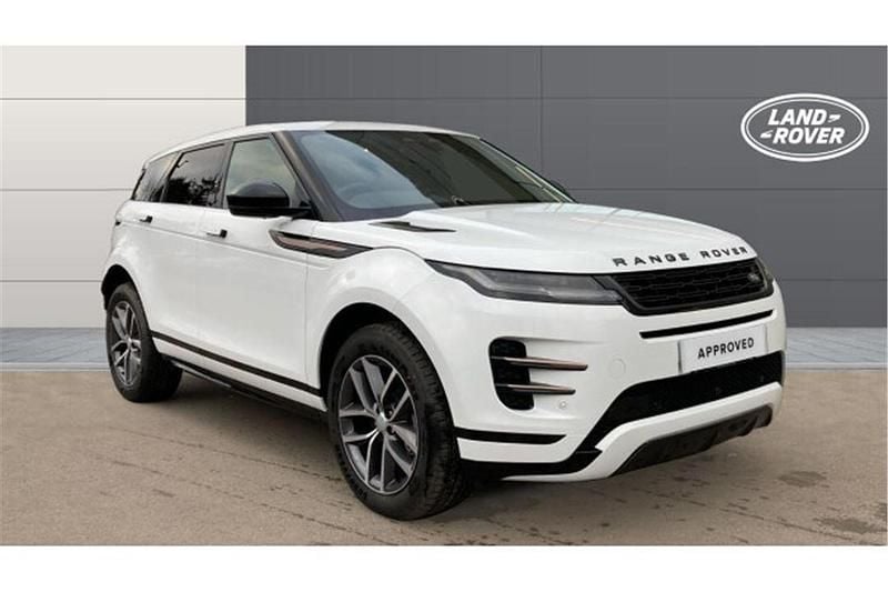 White Used 2025 Land Rover Range Rover evoque SE Dynamic SUV | £40,921 - Image 1/4