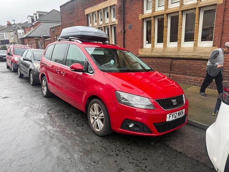 Red Used 2012 Seat Alhambra SE MPV | £3,995 (Fair price) - Image 1/4
