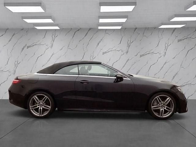 Used Mercedes E220 AMG line 194 HP (142 kW) 2018 Black Cabriolet