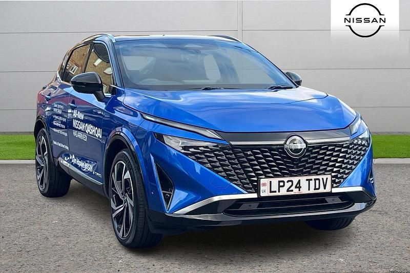 Blue Used 2024 Nissan Qashqai Tekna+ SUV | £32,500 - Image 1/4