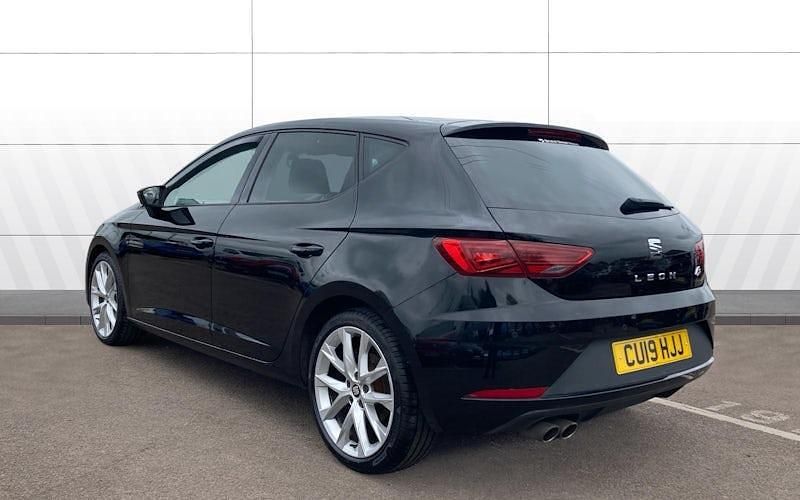 Used Seat Leon FR Sport 150 HP (110 kW) 2019 Black Hatchback