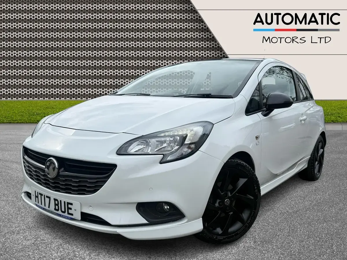 Used Vauxhall Corsa Edition 90 HP (66 kW) 2017 White Hatchback