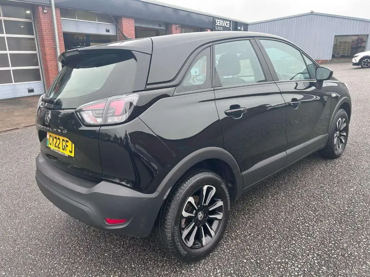 Used Vauxhall Crossland Design Edition 108 HP (79 kW) 2022 Black SUV