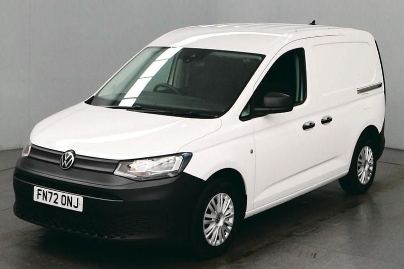 Used VW Caddy 102 HP (75 kW) 2022 White MPV