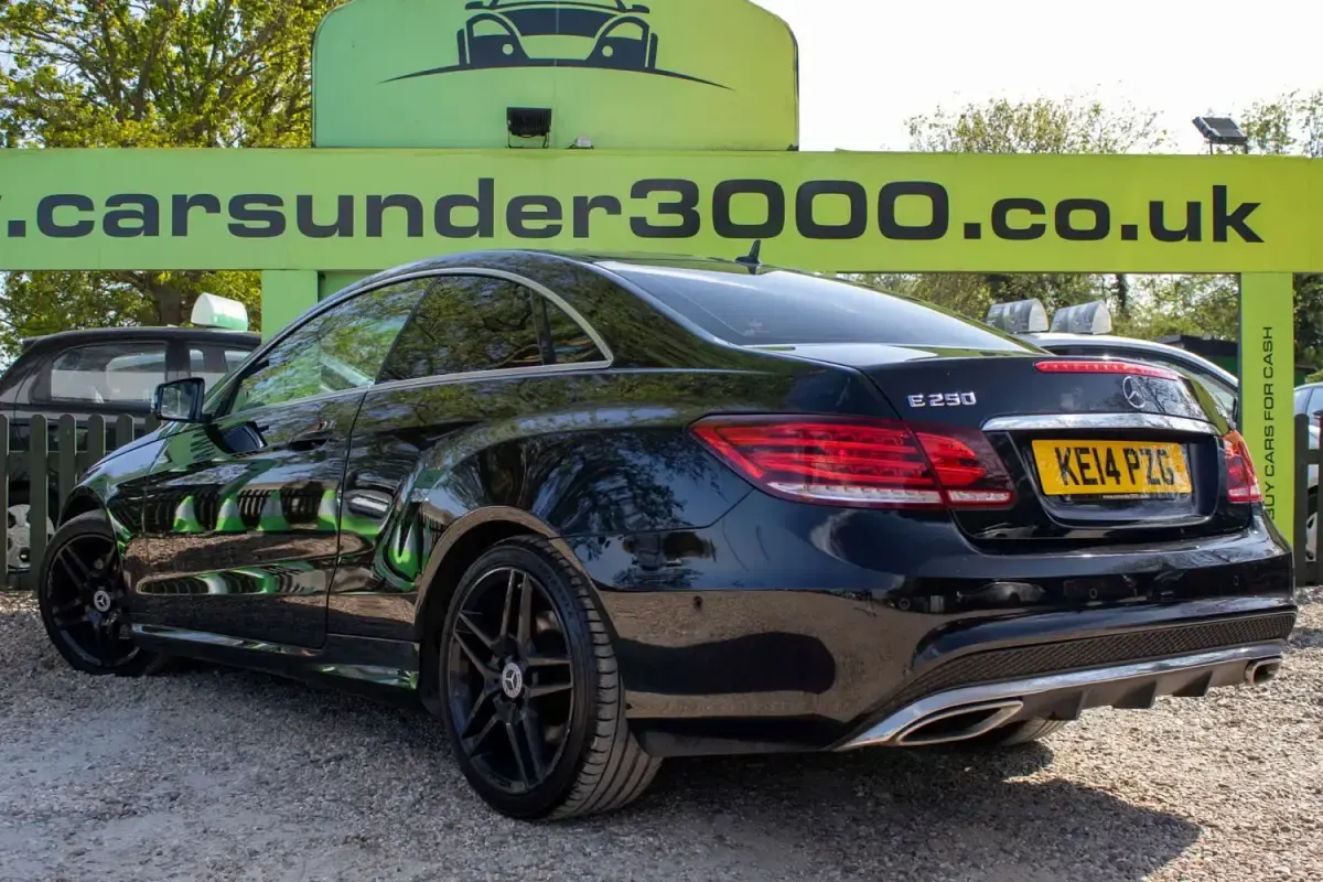 Used Mercedes E250 AMG 204 HP (150 kW) 2014 Black Coupe