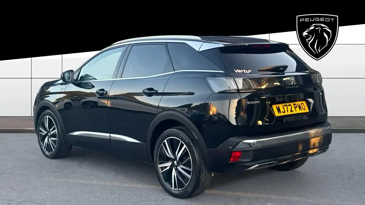 Used Peugeot 3008 Premium 131 HP (96 kW) 2022 Black SUV