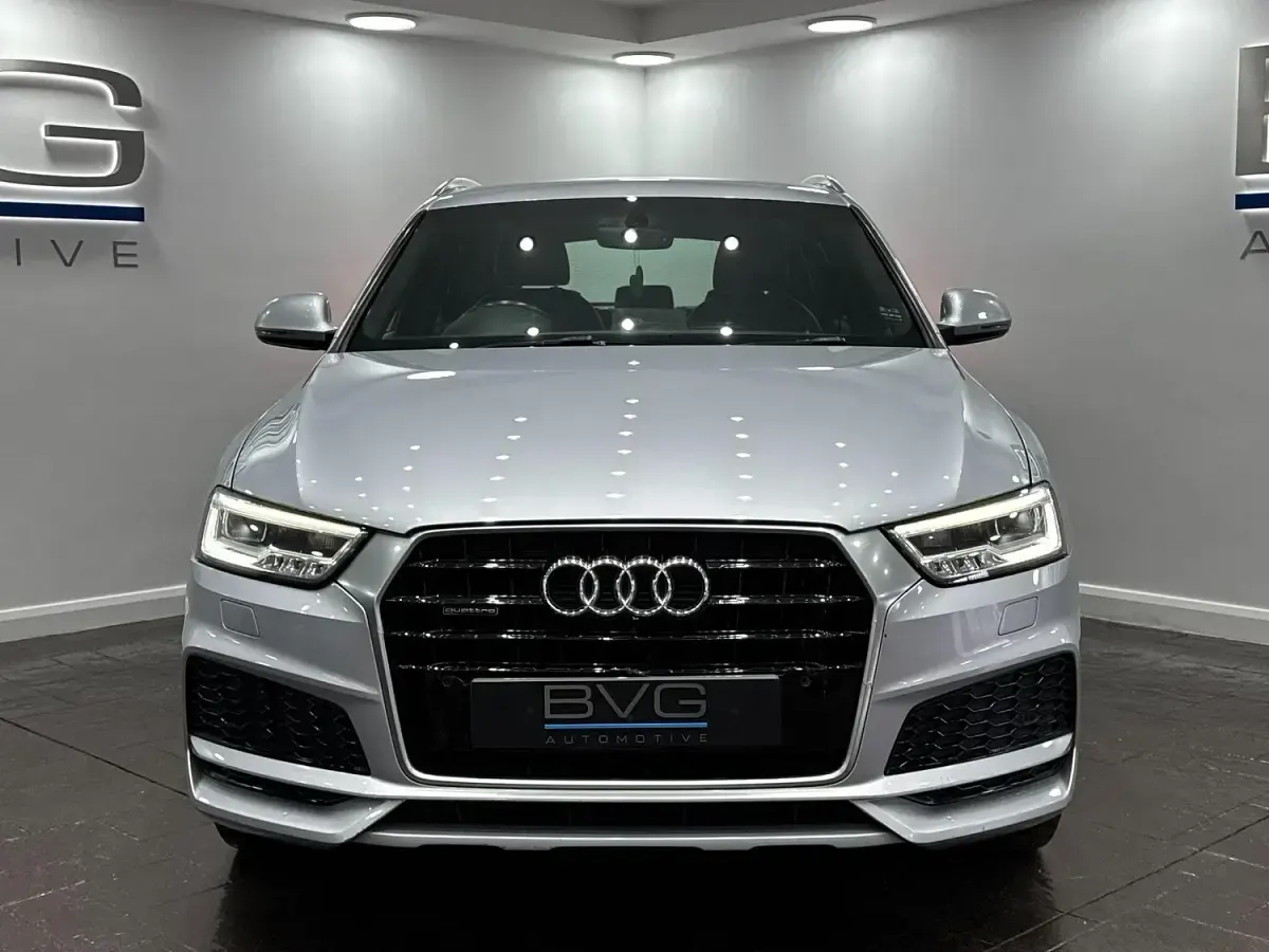 Used Audi Q3 S-Line 150 HP (110 kW) 2017 Silver SUV