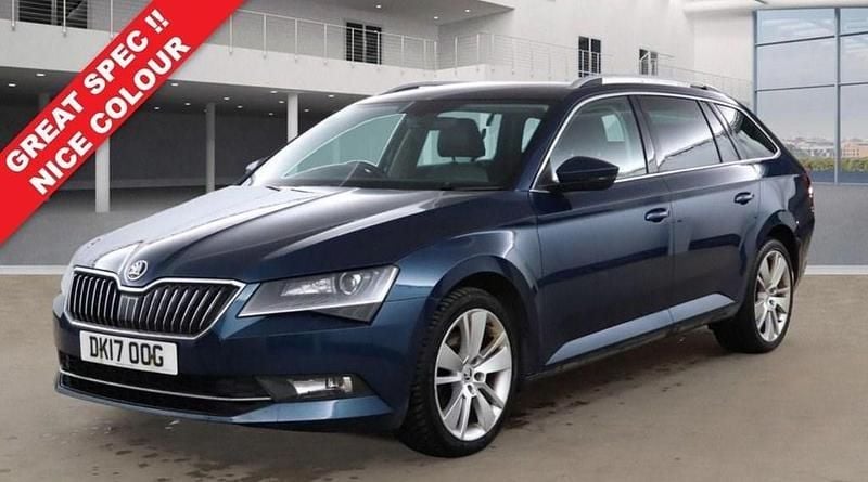 Blue Used 2017 Skoda Superb SE L Executive Estate | £9,990 (Fair price) - Image 1/4