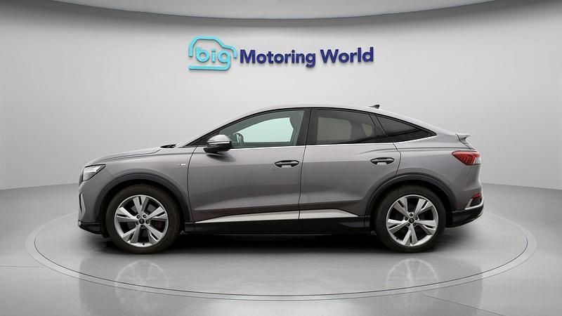 Used Audi Q4 Sportback e-tron S-Line 250 kW (340 HP) 2023 Grey SUV