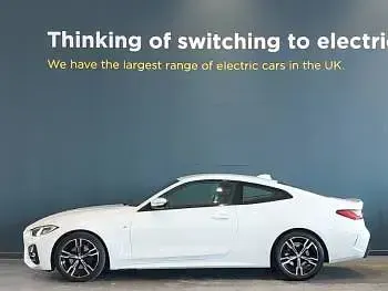 Used BMW 420 M Sport 184 HP (135 kW) 2022 White Coupe