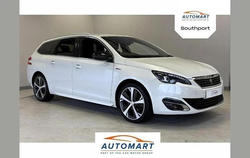 White Used 2016 Peugeot 308 SW GT-line Estate | £7,779 - Image 1/4