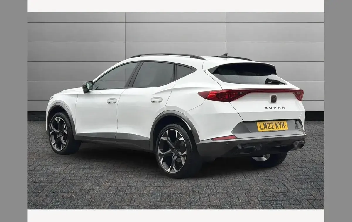 Used Cupra Formentor 150 HP (110 kW) 2022 Nevada white SUV