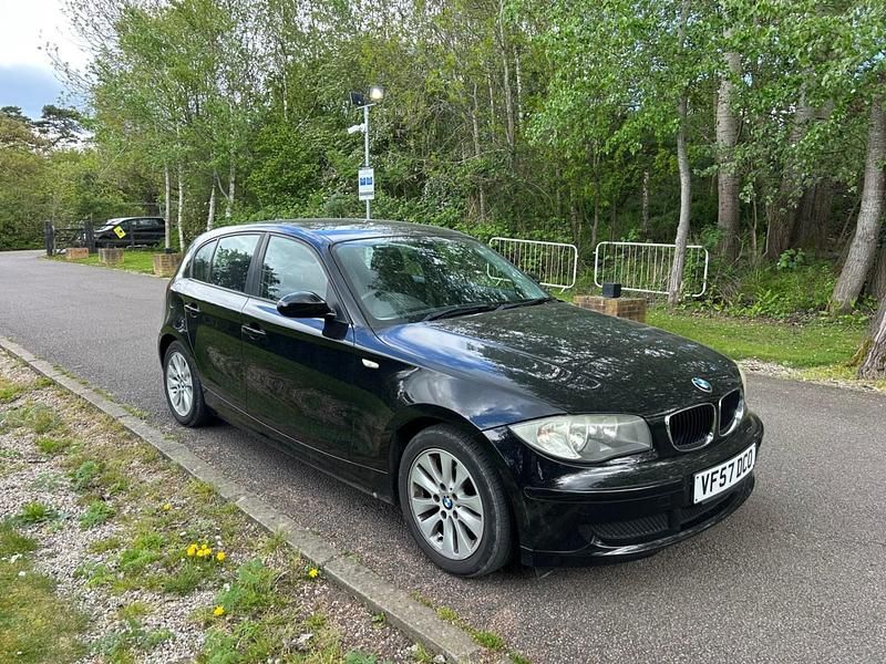 Used BMW 116 2008 Black Hatchback