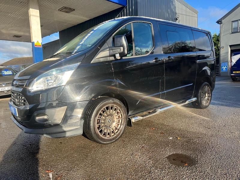 Used Ford Transit Custom Limited 125 HP (91 kW) 2013 Black Van