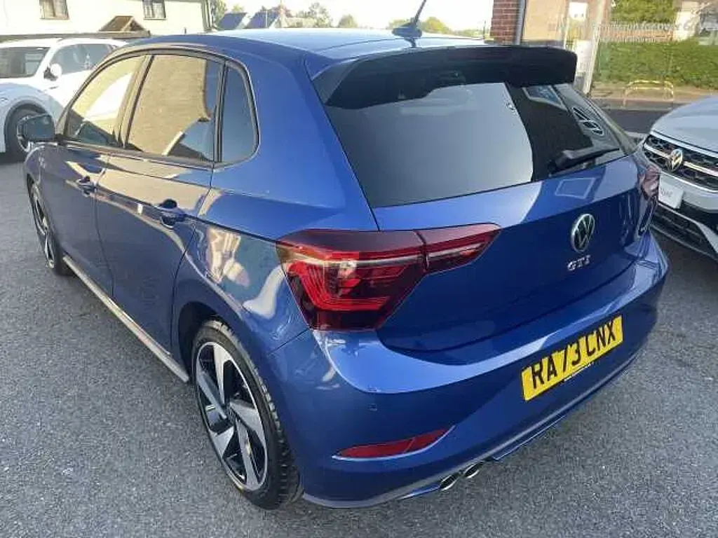 Used VW Polo GTI 207 HP (152 kW) 2023 Blue Hatchback