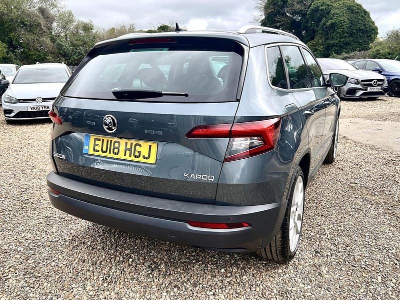 Used Skoda Karoq 150 HP (110 kW) 2018 Grey SUV