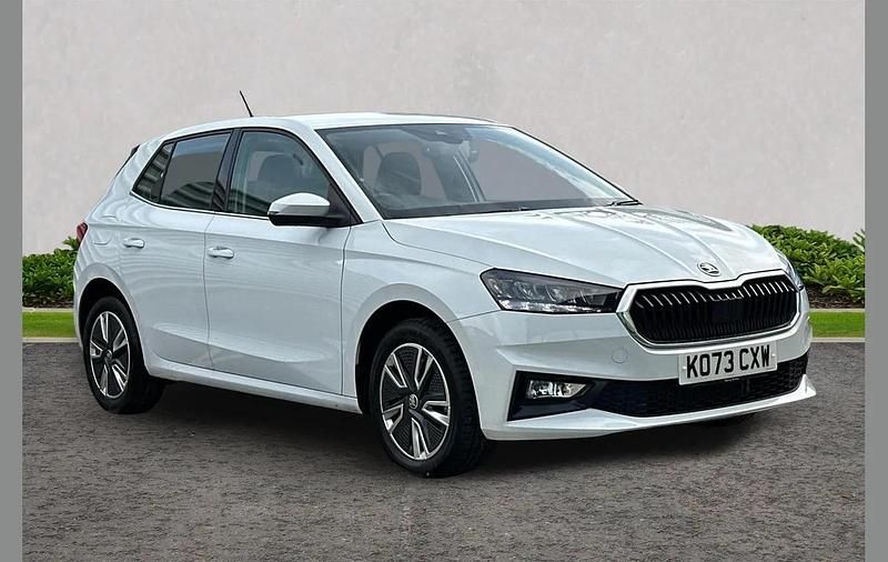 Used Skoda Fabia SE L 108 HP (79 kW) 2024 White Hatchback